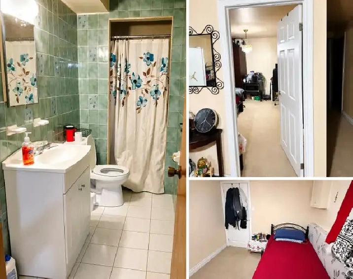 single room with a separate bathroom separate entrance for rent