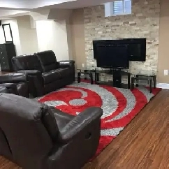 Huge furnished basement for rent