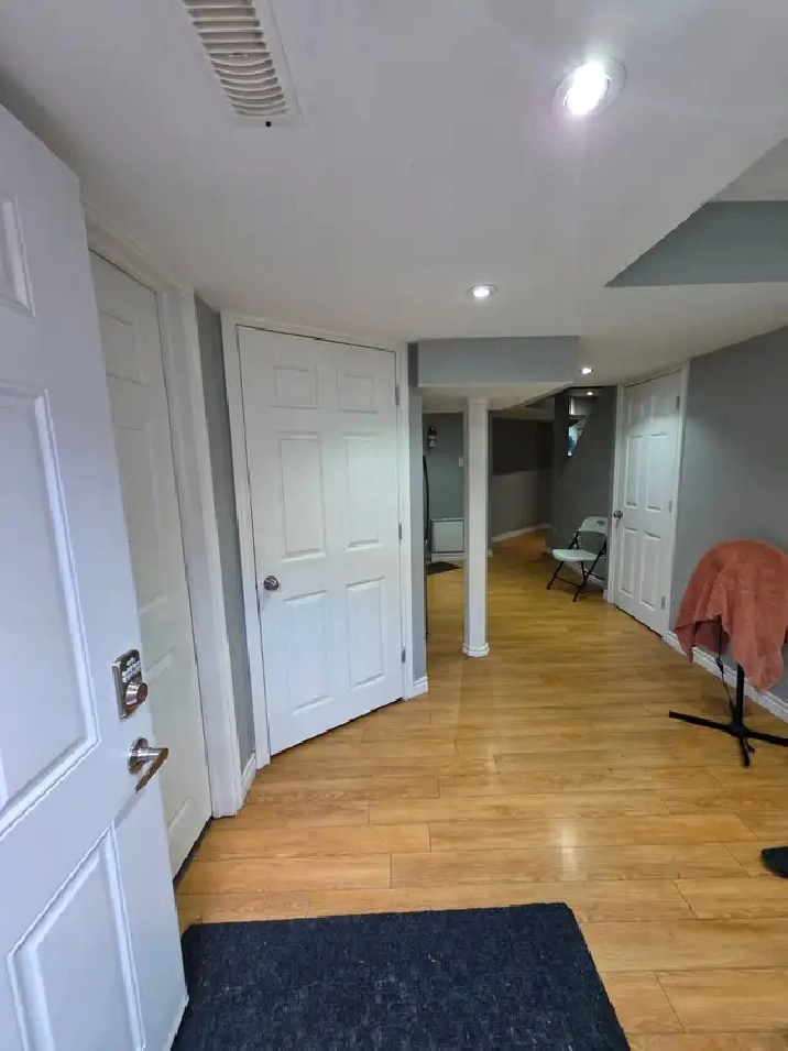 One seprate room in basement with shared kitchen and bath