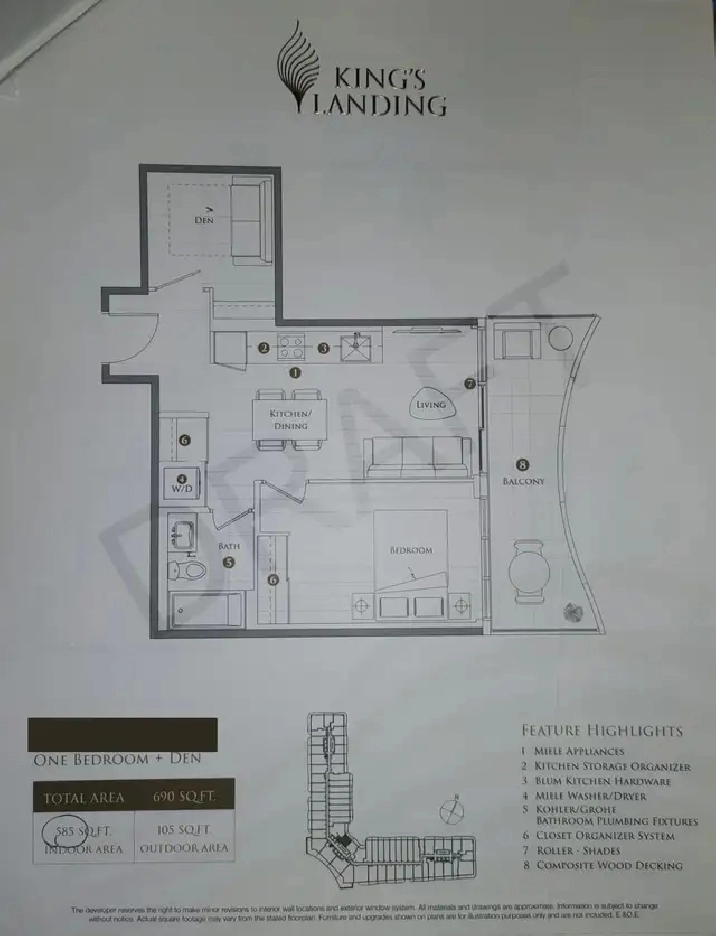 Luxury Condo for Lease | King’s Landing – North York