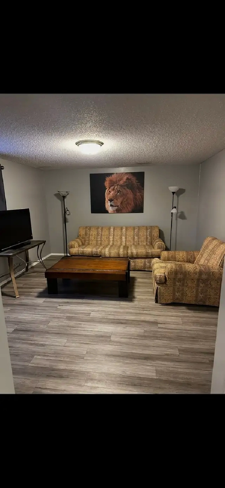 Fully furnished 2 bedrrom half duplex all utilities included