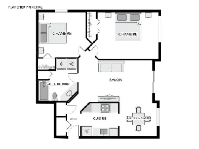 Condo 4 ½ à louer à 800 m du métro Montmorency – 1 750 $