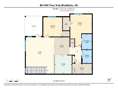 Blackfalds condo with 2 beds, 2 baths, 2 assigned parking spots