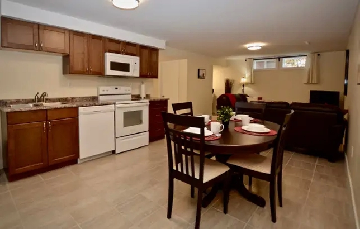 Fully Furnished 2 Bed Suite For Rent in Drayton Valley