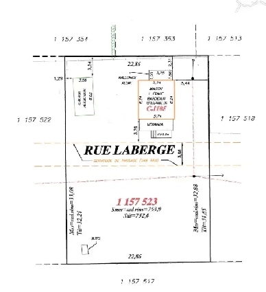 TERRAIN RÉSIDENTIEL À VENDRE LAVAL OPPORTUNITÉ UNIQUE  360000