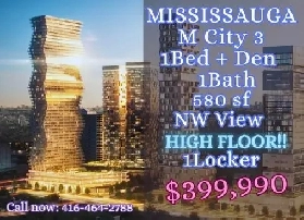 Priced to Sell! M City 3 Condo Assignment