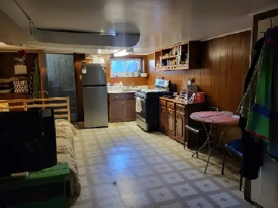 Modest unfurnished bachelor basement in great location. TO.