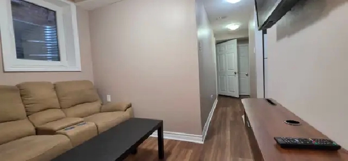 Furnished 1-Bed Basement Apartment- Available