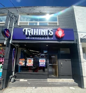 Tahini’s Shawarma Franchise for Sale –Prime Toronto Location