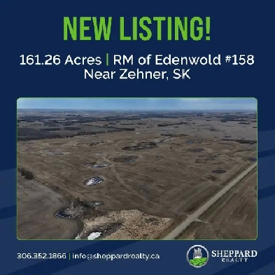 1 Quarter | R.M. of Edenwold # 158 | Near Zehner, SK