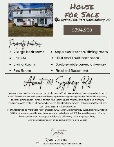 Large Family Home for Sale