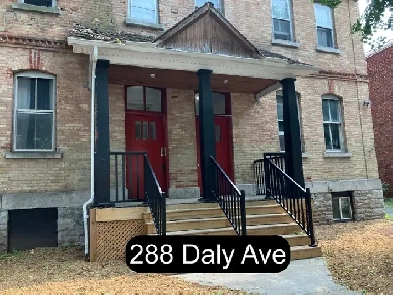 Sandy Hill Bachelor/Studio Apartment for Rent (288 Daly Ave)