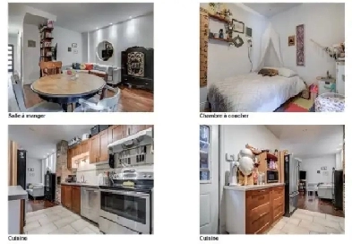 4 1/2 rénové, Plateau Mont-royal, avec terrasse privée