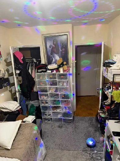 1 bedroom available in a 2 bedroom apartment from June 1st