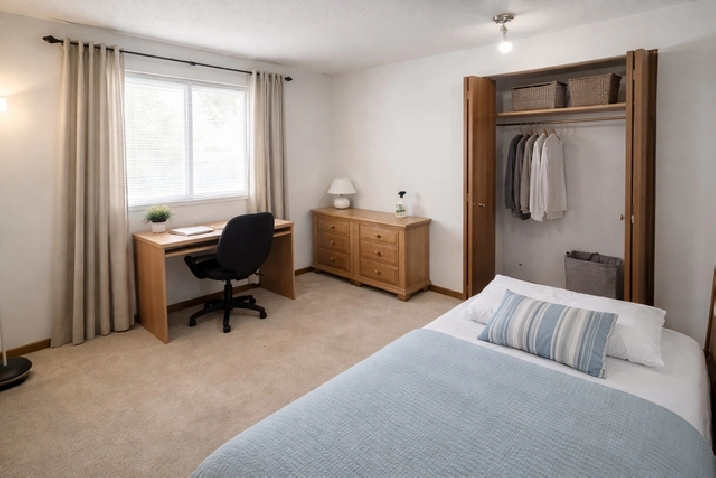 2 bed - 1 bath apartment
