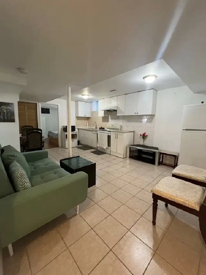 One Bedroom Basement in Mississauga