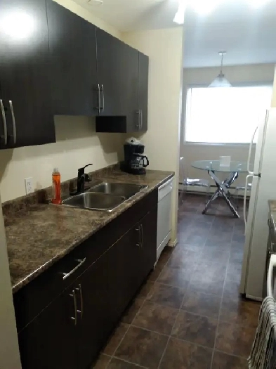 July 1: 2 bdr fully furn'd APARTMENT,  Just bring your suitcase