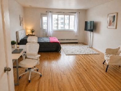 Lease Transfer, Spacious Studio in Ville Saint-Laurent  ‎‎$1050