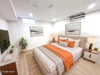 2Bed 2Full Bath Bsmt Apartment - Heartland, Mississauga-$1999/m