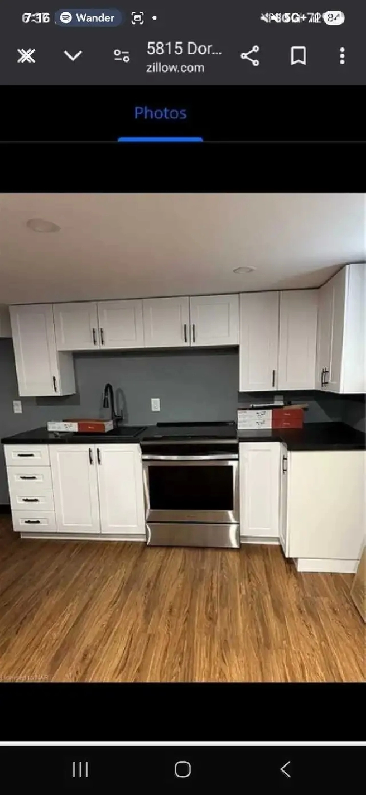 For Rent: 1-Bedroom Apartment with Kitchen & Living Room