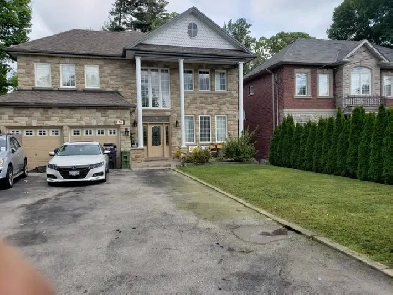 Walkout basement apartment for rent, best area of Scarborough