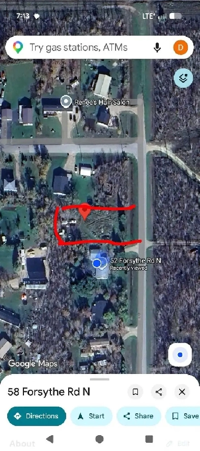 1/2 acre lot in Richer Manitoba