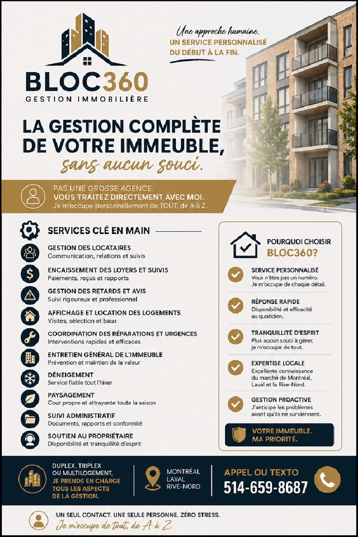 Gestion immobilière BLOC360