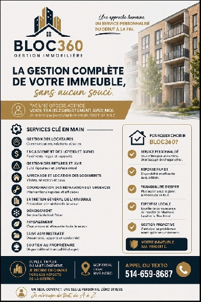 Gestion immobilière BLOC360