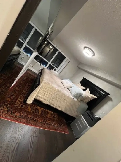 Private Furnished Master Bedroom with Ensuite Bathroom,King/John
