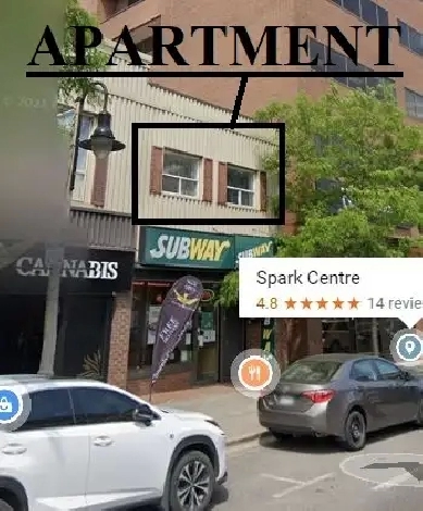 2 Bedroom 1 Bathroom for Rent In Downtown Oshawa, Ontario!