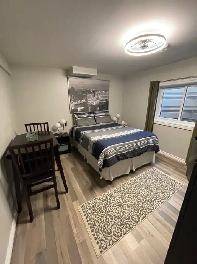Long term suit rental in the heart of downtown Fort McMurray.