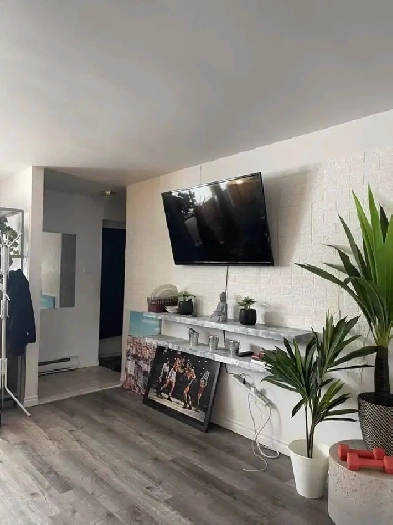 Appartement 3 et demi tres propre a louer pour $1200 par mois!