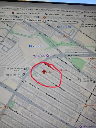 stationnement Plateau Mile-End $ 75