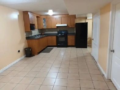 Two bedrooms basement apartment for rent :Brampton