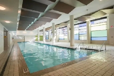 房东直租｜Richmond市中心10年新高层公寓｜大两房两卫｜家具家电齐全｜拎包入住｜近天车