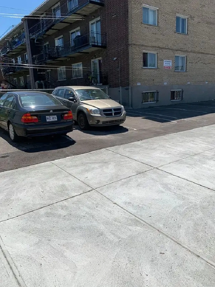 STATIONNEMENT A LOUER MONTREAL-NORD LIBRE IMMEDIATE