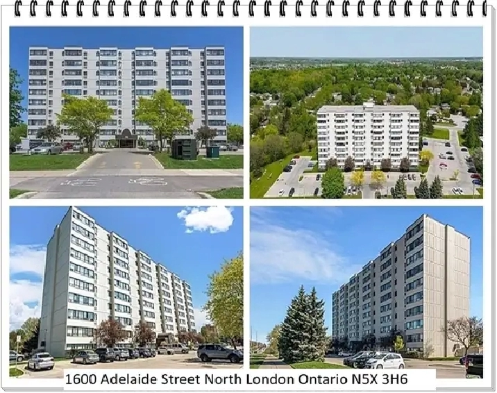 One Bedroom Rental Unit Available at 1600 Adelaide Street London