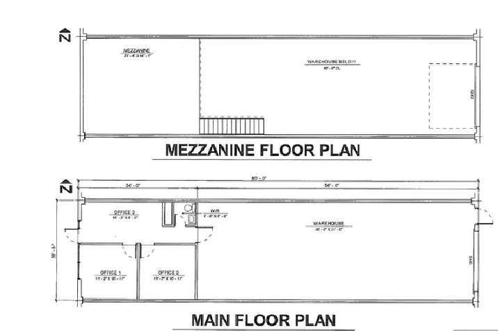 Warehouse Plus Office Space, Airways Industrial Plaza - $2100 SF