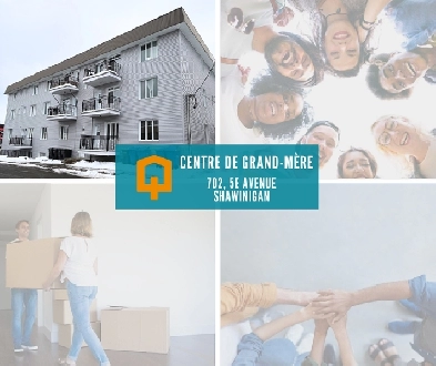 Logement coop à louer! 'Coop. Centre de Grand-Mère'