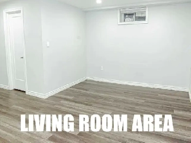 1 bedroom 1 bathroom entire basement $1550 per month