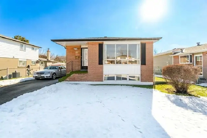Detached 3 Bedroom 1 Washroom Home For Lease in Brampton