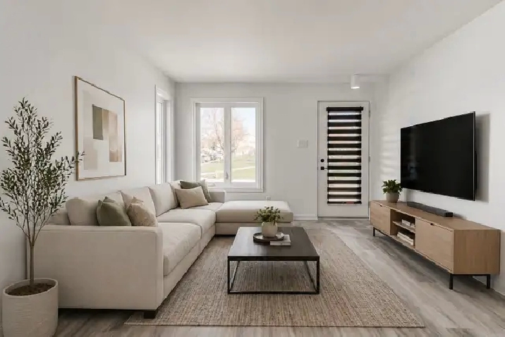 LOGEMENT 4 1/2 À SAINT-THÉRÈSE COMPLÈTEMENT RÉNOVÉ!