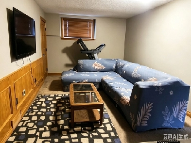Bright and clean bedroom in Walk-out basement in SW