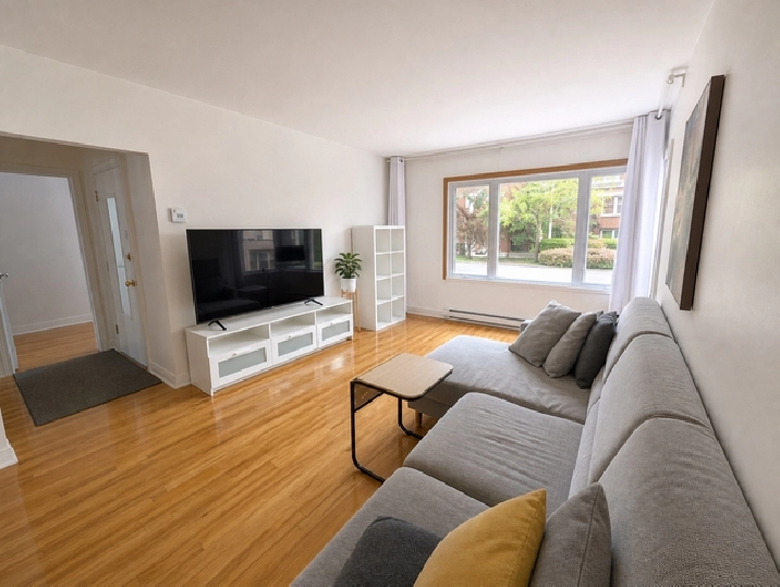 5½ rénové, 3 chambres — Saint-Lambert, train 5 min