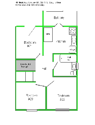 Small room, Keele / Dundas, 1st June.
