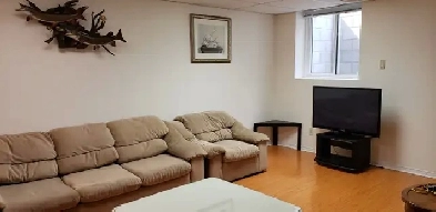 Yonge & Steeles: Basement apt 2bdr, Furnished $1800 from June 1