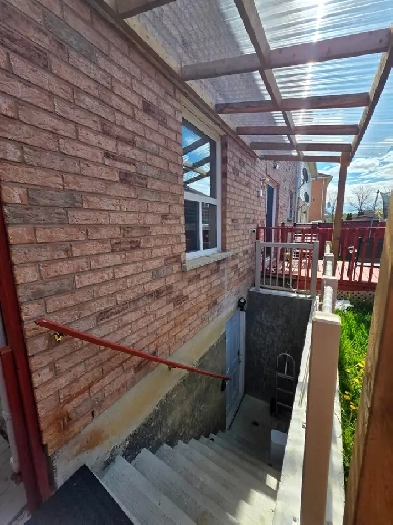 One bedroom available in basement