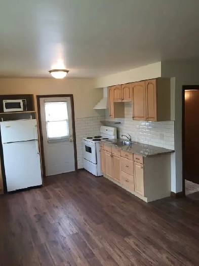 1 bedroom apartment available now.