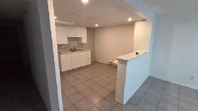 3½ sous-sol rénové situé dans le quartier Ahuntsic