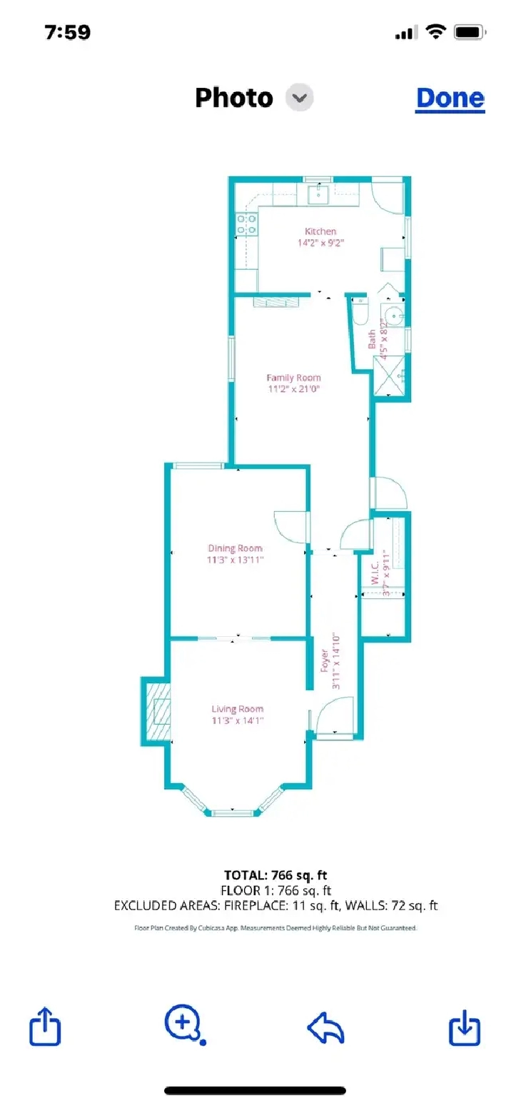 Large Bedroom plus Den on Main Floor in Quiet Century Home